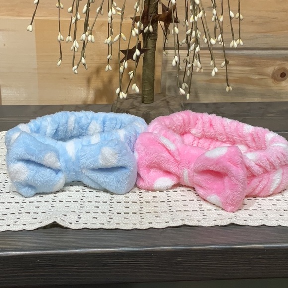 Set of 2 super soft spa headbands - Picture 1 of 4
